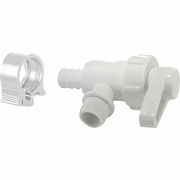 Flair-It 1/2 In. X 3/8 In. PEXLock Angle Compression Valve 30893